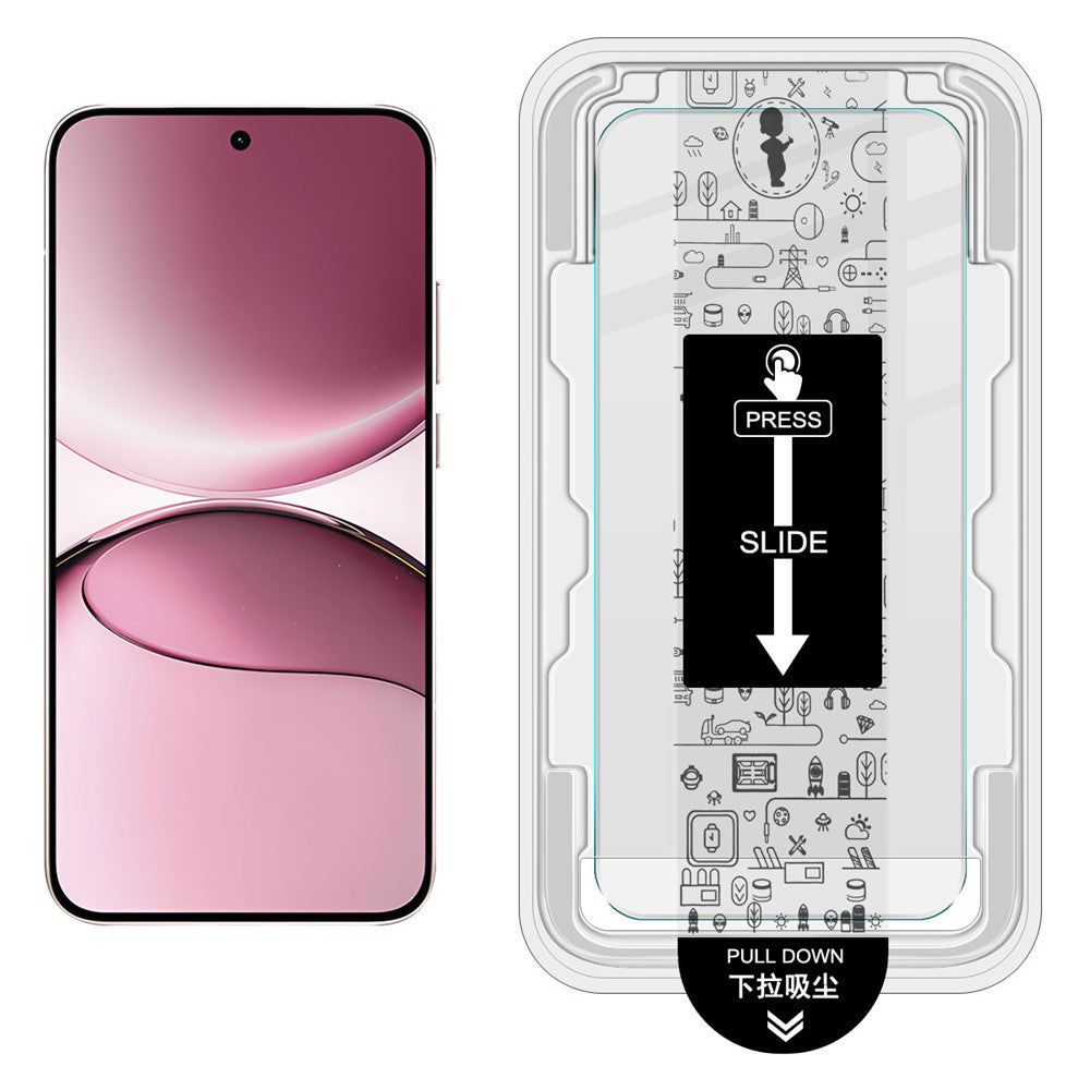 IMAK H Series For Xiaomi 15T Pro / 15T Tempered Glass Screen Protector Dust-free Installation Film (Fingerprint Unlock)