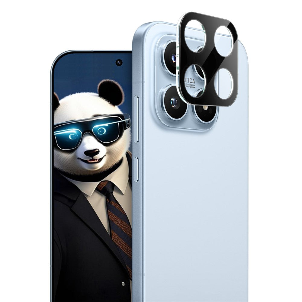 IMAK för Xiaomi 17 härdat glaslinsfilm + akrylskydd (svart version)