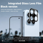 IMAK för Xiaomi 17 härdat glaslinsfilm + akrylskydd (svart version)