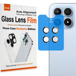 IMAK For Xiaomi 17 Tempered Glass Camera Lens Protector with Self Positioning Frame (Complete Covering)