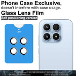 IMAK For Xiaomi 17 Tempered Glass Camera Lens Protector with Self Positioning Frame (Complete Covering)