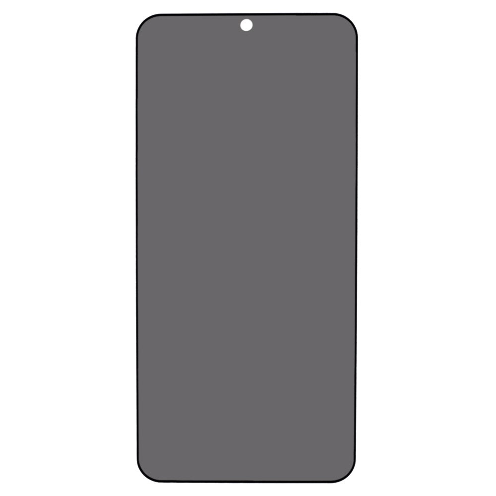For Xiaomi 17 Pro Max Tempered Glass 180 Degree Anti-Peep Film Black Edge Full Screen Protector with Fingerprint Unlock