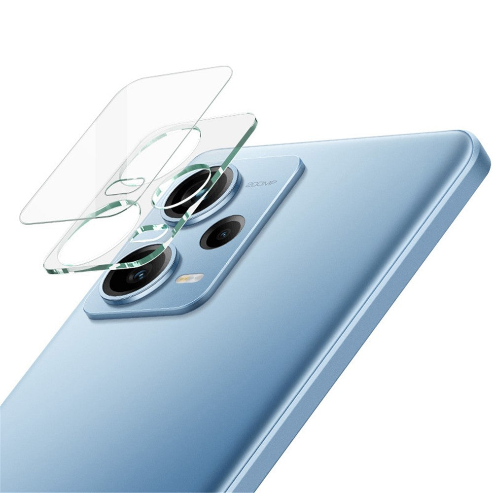 IMAK För Xiaomi Redmi Note 12 Pro+ 5G / Note 12 Explorer 5G / Note 12 Trendy Edition Kameralinsskydd Integrerad härdad glaslinsfilm + Akryllinsskydd Reptålig linsfilm