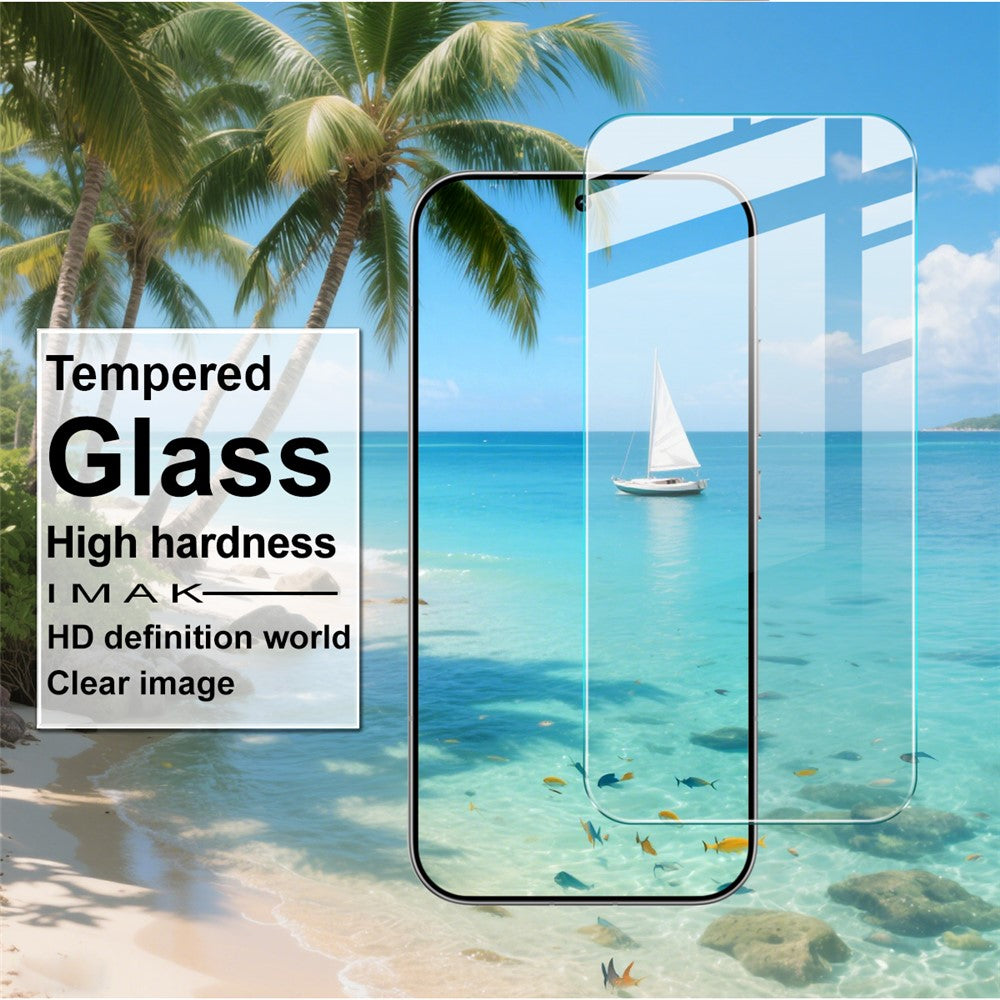 IMAK H Series For Xiaomi 17 / 17 Pro Screen Protector Tempered Glass Film (Not Complete Coverage) (Fingerprint Unlock)