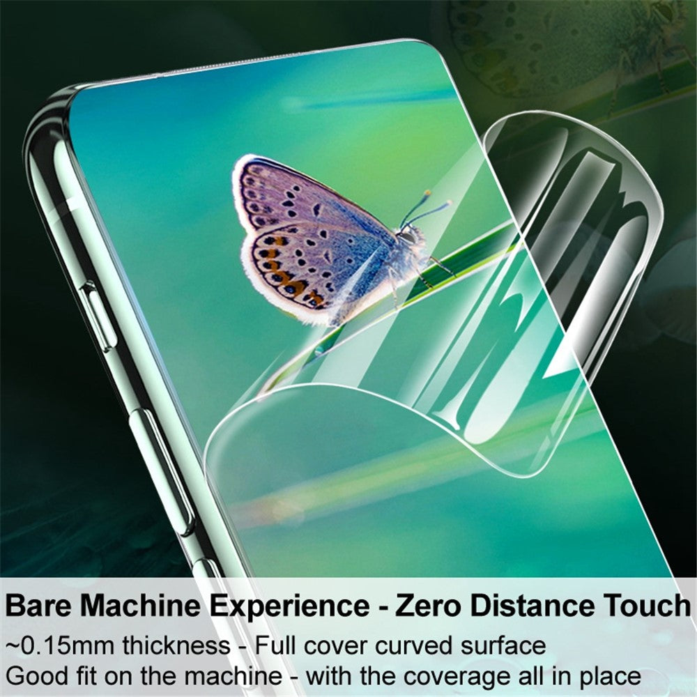 IMAK 2 stk. / sæt Hydrogel Film III til Google Pixel 7 5G, fuld dækning skærmbeskytter ultra klar anti-ridse anti-eksplosion blød TPU film