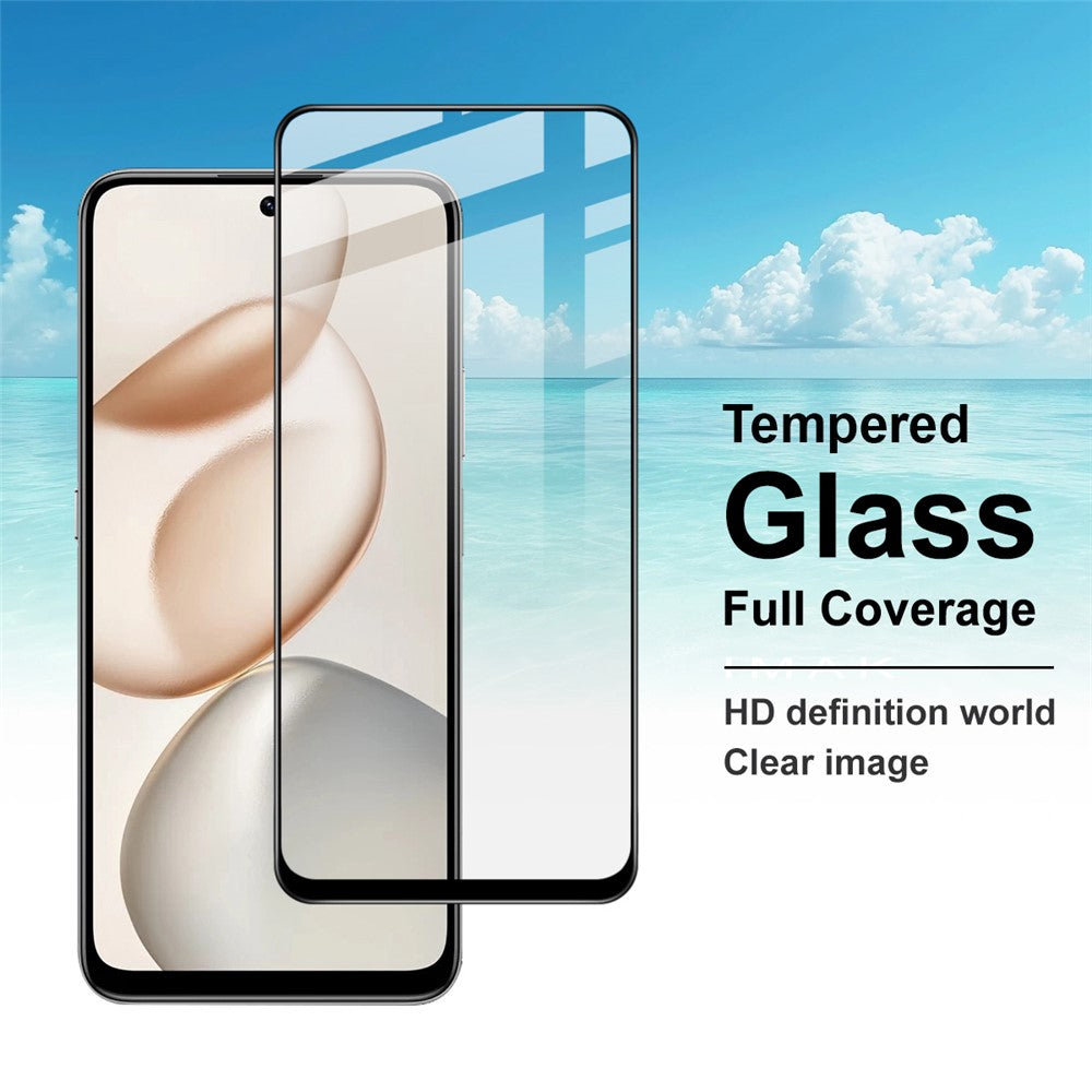IMAK Pro+ Series hærdet glasfilm til Honor 400 Smart 5G / 4G / X7d 4G / 5G Fuld skærmbeskytter følsom berøringsfilm