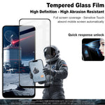IMAK Pro+ Series hærdet glasfilm til Honor 400 Smart 5G / 4G / X7d 4G / 5G Fuld skærmbeskytter følsom berøringsfilm