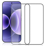 AMORUS 2Pcs For Xiaomi 17 Pro Max Screen Protector Shatterproof Silk Printing Tempered Glass Film