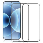 AMORUS 2Pcs For Xiaomi 17 / 17 Pro Screen Protector Shatterproof Silk Printing Tempered Glass Film