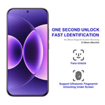 ENKAY HAT PRINCE For Xiaomi 17 Pro Max 2Pcs Screen Protector   Silk Printing 0.18mm High Aluminum-silicon Glass (Fingerprint Unlock)