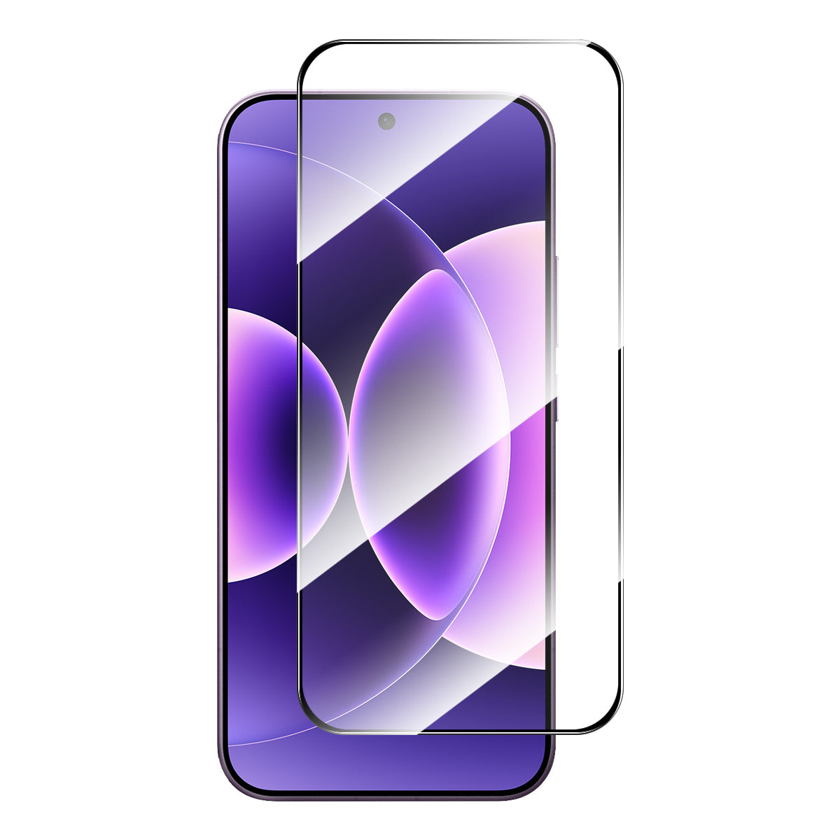 ENKAY HAT PRINCE For Xiaomi 17 Pro / Xiaomi 17 Screen Protector   Silk Print 0.18mm Tempered Glass (Fingerprint Unlock)