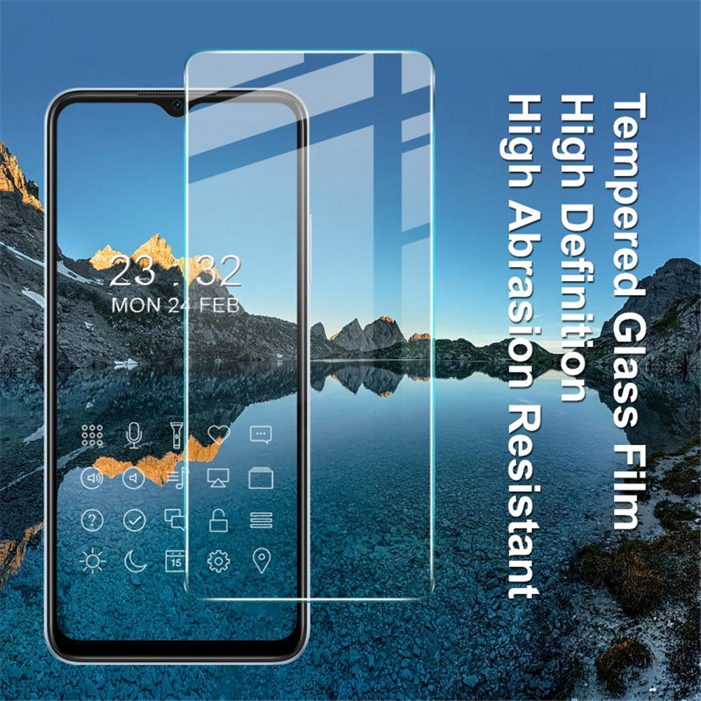 IMAK H Series for Oppo A17 4G / A17k 4G Anti-explosion Tempered Glass Film HD Clear Scratch-resistant Screen Protector