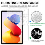 For Xiaomi Redmi Pad 2 Pro Screen Protector Anti-Shatter Arc Edge Tempered Glass Film