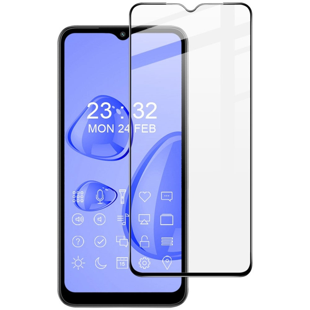 IMAK Pro+ Series for Xiaomi Redmi A1 4G / A1+ 4G / A2 4G / A2+ 4G / Poco C50 4G Anti-explosion Tempered Glass Screen Protector HD Full Coverage Full Glue Protective Film