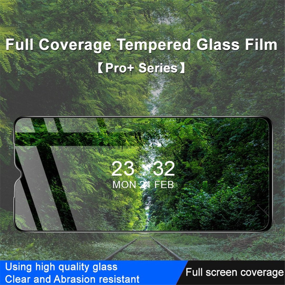 IMAK Pro+ Series for Xiaomi Redmi A1 4G / A1+ 4G / A2 4G / A2+ 4G / Poco C50 4G Anti-explosion Tempered Glass Screen Protector HD Full Coverage Full Glue Protective Film