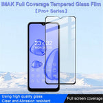 IMAK Pro+ Series for Xiaomi Redmi A1 4G / A1+ 4G / A2 4G / A2+ 4G / Poco C50 4G Anti-explosion Tempered Glass Screen Protector HD Full Coverage Full Glue Protective Film