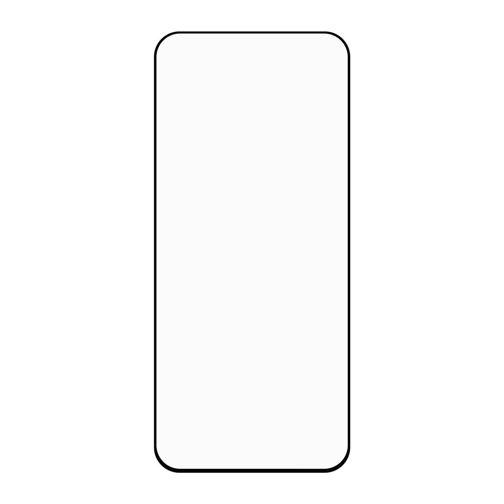 Fuldskærmsbeskyttelse til Xiaomi 17 / 17 Pro, fuld lim, buet kant, HD, høj aluminium-silicium-glasfilm med sort silketrykt kant (oplåsning med fingeraftryk)