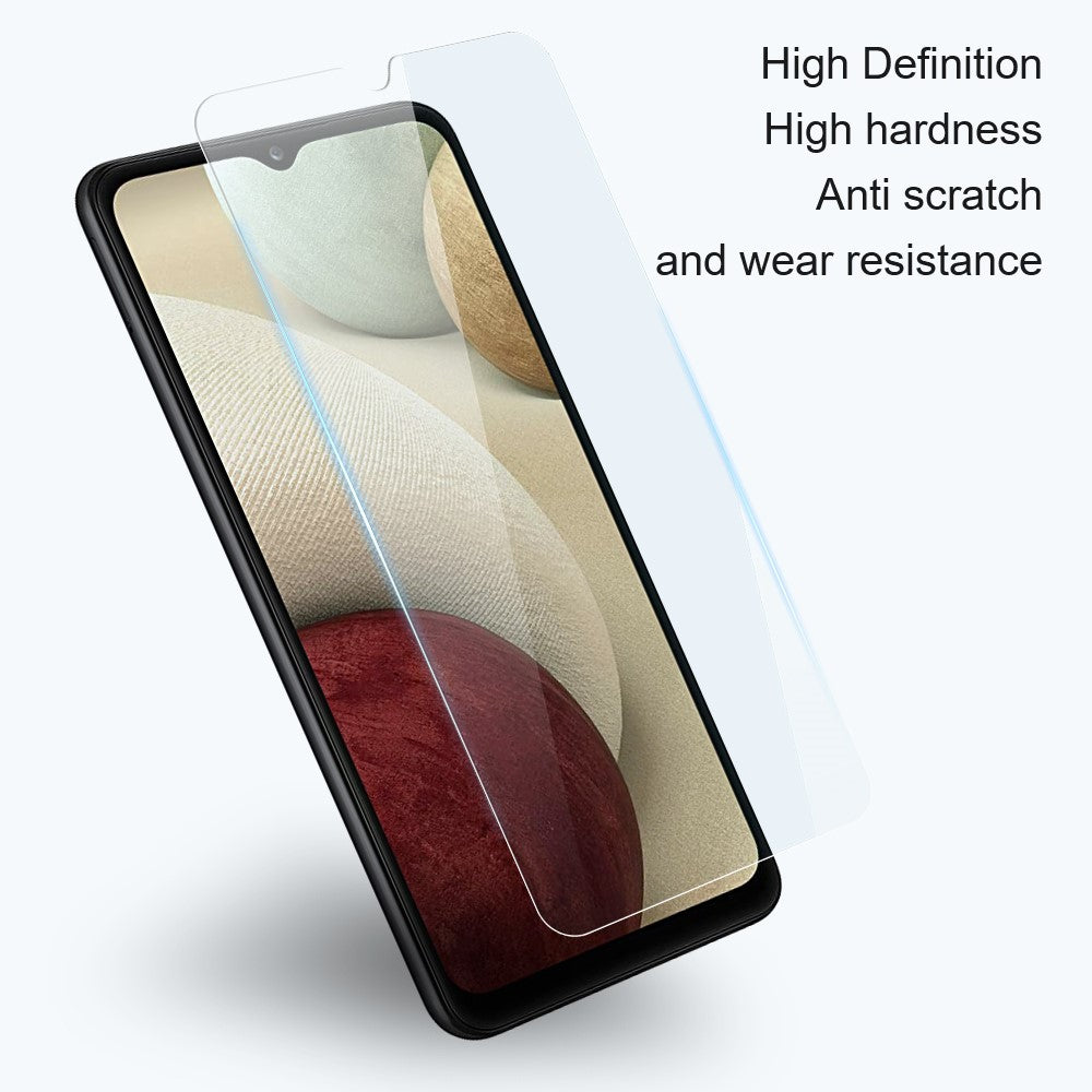 AMORUS For Samsung Galaxy F07 4G Front Screen Protector 2.5D Arc Edge 9H High Aluminum