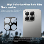 IMAK För Xiaomi 15T Pro Kameralinsskydd Härdat Glas HD Klar Linsfilm (Svart Version)