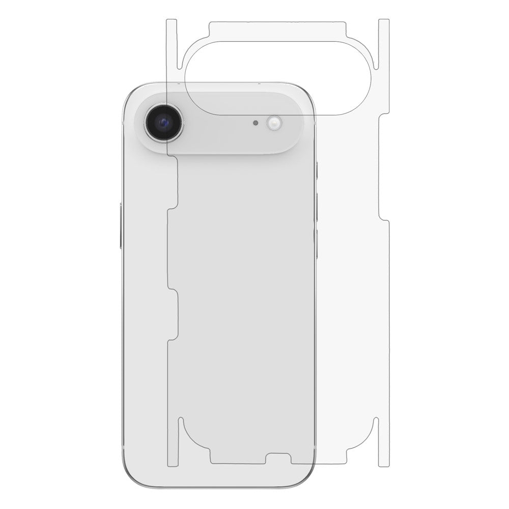 For iPhone Air Phone Back Side Protector Full Coverage Soft PET Film