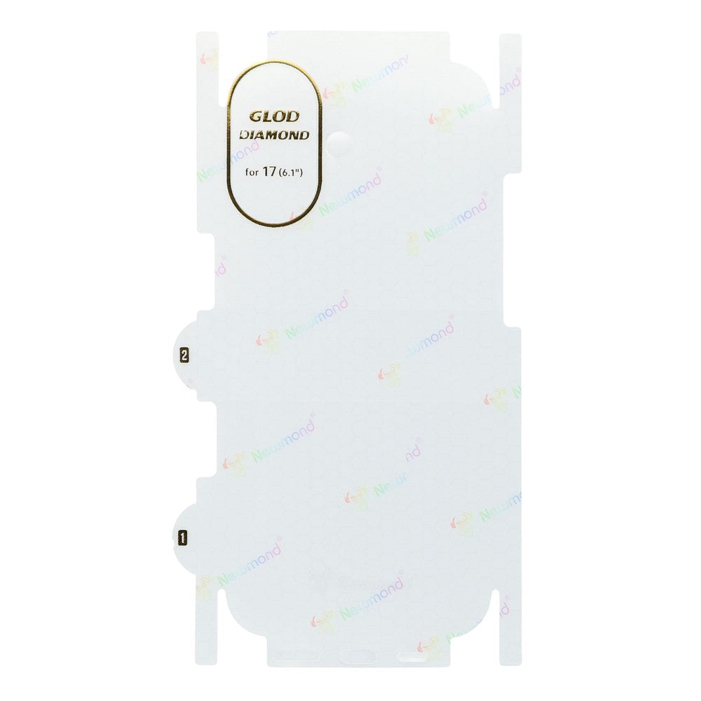 For iPhone 17 Phone Back Side Protector Full Coverage Soft PET Film
