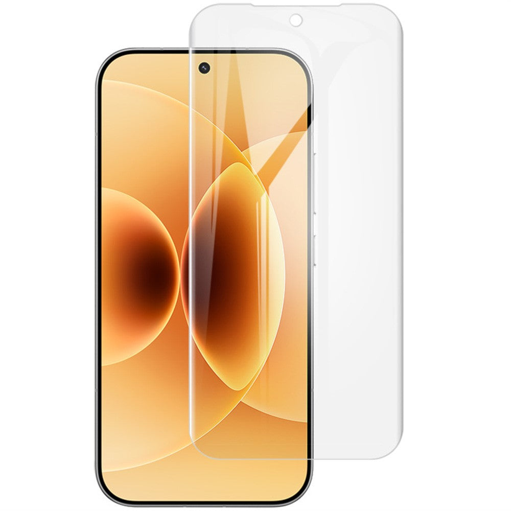 IMAK Hydrogel Film 4th för Xiaomi 17/17 Pro helskärmsskydd ultraklar heltäckande mjuk TPU-film (fingeravtryckslåsning)
