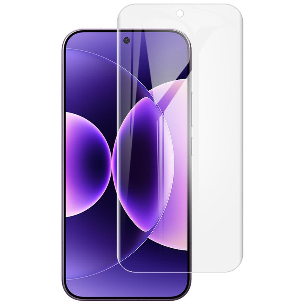 IMAK Hydrogel Film 4th For Xiaomi 17 Pro Max / 17 Max / OnePlus Nord CE6 5G / Turbo 6X Pro 5G / Ace 6 Ultra 5G Full Screen Protector Ultra Clear Full Glue Soft TPU Film (Fingerprint Unlock)