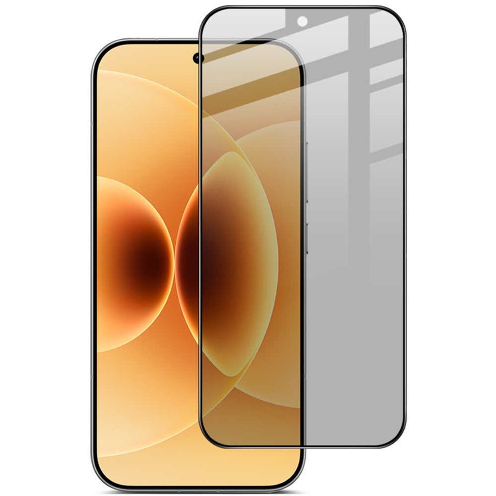 IMAK For Xiaomi 17 / 17 Pro Privacy Screen Protector Anti Peep Full Cover Tempered Glass Film (Fingerprint Unlock)