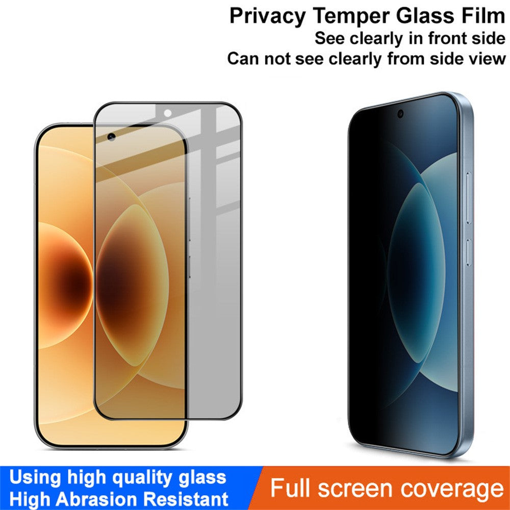 IMAK För Xiaomi 17/17 Pro Sekretessskärmskydd Anti-Peep Heltäckande Härdat Glasfilm (Fingeravtryckslåsning)