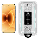 IMAK H Series For Xiaomi 17 / 17 Pro Tempered Glass Screen Protector Easy Installation Film with Auto Dust-Remove Tool Kit (NOT Complete Covering) (Fingerprint Unlock)