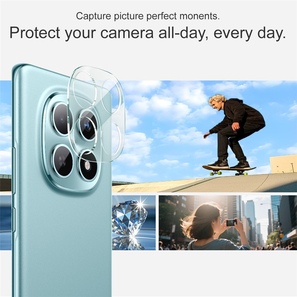 IMAK For Xiaomi Poco M8 5G / Redmi Note 15 5G (Global) / Poco M8 5G Tempered Glass Full Coverage Camera Lens Protector + Acrylic Lens Cap