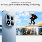 IMAK For Xiaomi Redmi Poco M8 Pro 5G / Note 15 Pro 5G (Global) / Note 15 Pro+ 5G (Global) Tempered Glass Full Coverage Camera Lens Protector + Acrylic Lens Cap