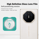 IMAK For Huawei Mate XTs Ultimate Tempered Glass Full Coverage Camera Lens Protector with Self Positioning Frame (Black Version)