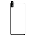 NORTHJO A+ 0.3mm 2.5D Screen Protector for Samsung Galaxy A73 5G, Full Cover Silk Printing High Aluminum-silicon Glass Anti-fingerprint Film
