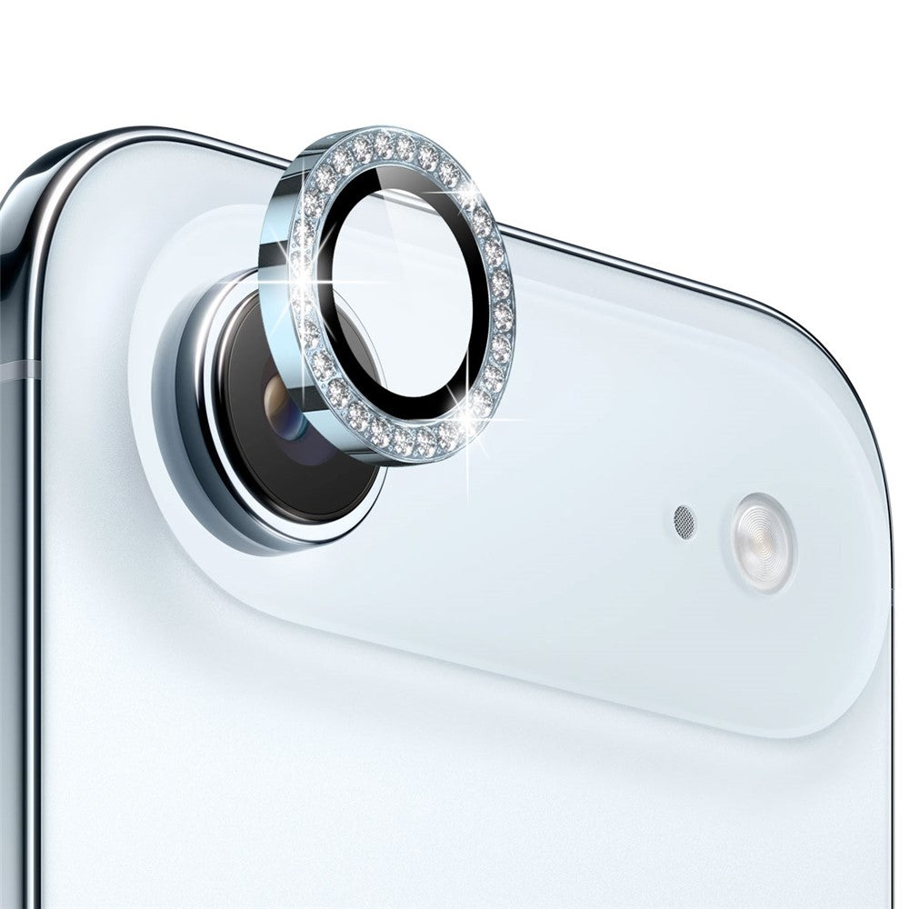 NORTHJO til iPhone Air Kamera Linsebeskytter Rhinstensring Hærdet Glas Linsefilm