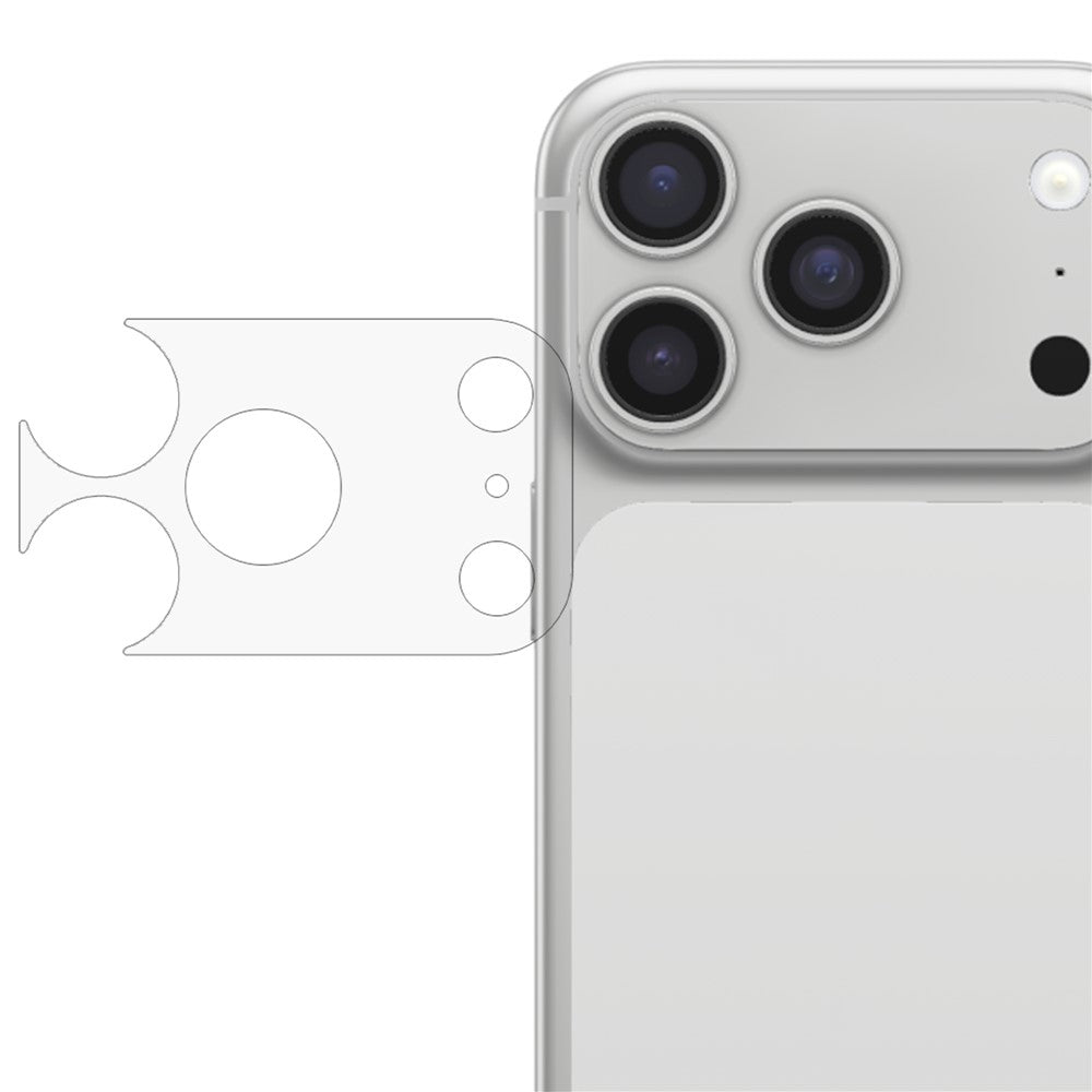 Til iPhone 17 Pro Kamerabeskytter Ultra Tynd Mat Ridsefast PET Linse Base Beskytter
