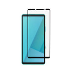 For Sony Xperia 10 VII Screen Protector Silk Printing Full Glue Tempered Glass Screen Film