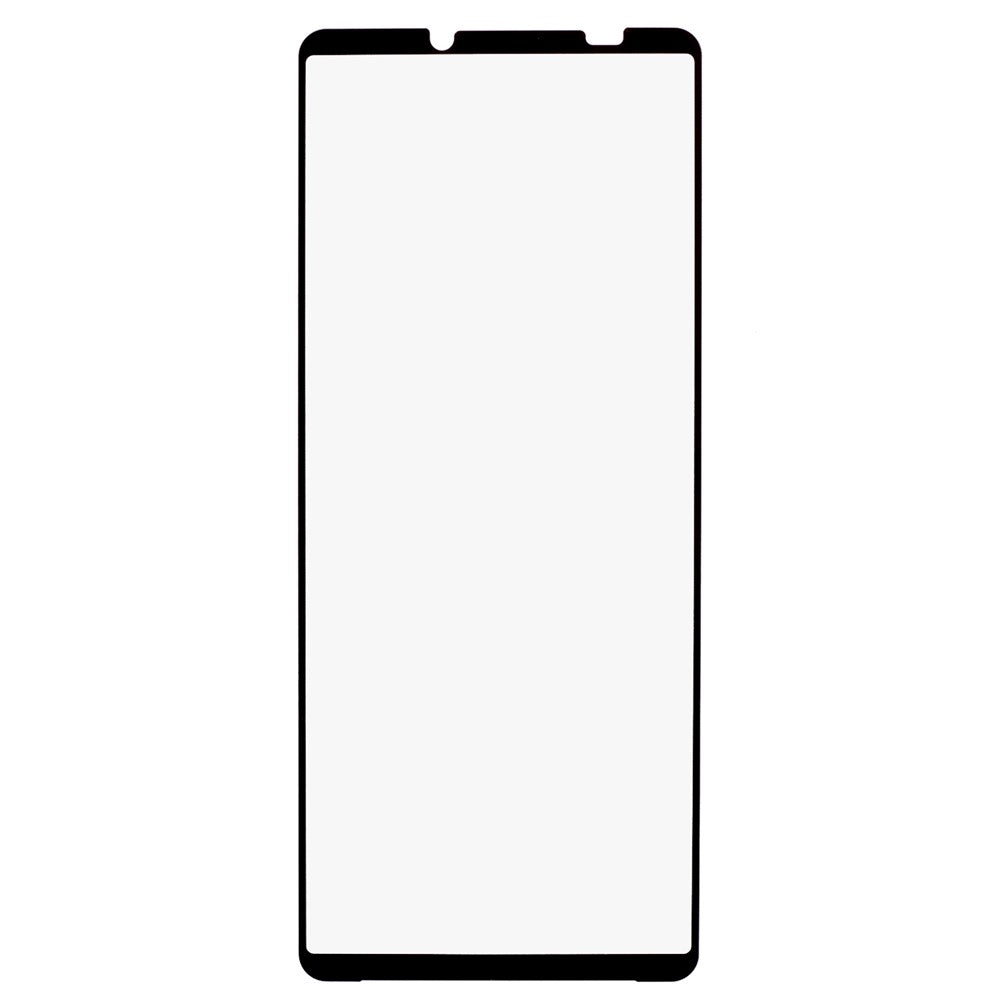 For Sony Xperia 10 VII Screen Protector Silk Printing Full Glue Tempered Glass Screen Film