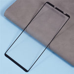 For Sony Xperia 10 VII Screen Protector Silk Printing Full Glue Tempered Glass Screen Film