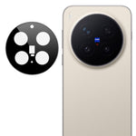 IMAK For vivo X300 Pro 5G Full Coverage Camera Lens Protector Tempered Glass HD Clear Lens Film (Black Version)