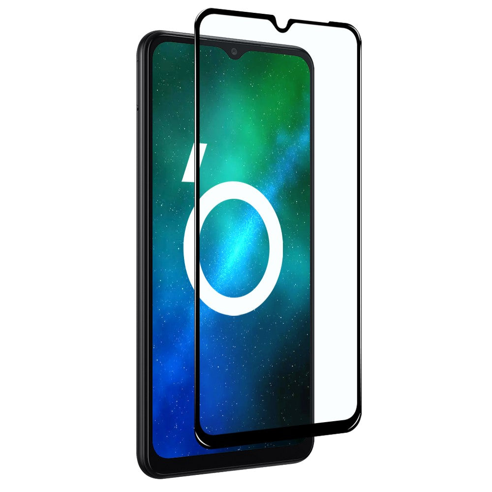 NORTHJO A+ For Samsung Galaxy A04s 4G (164.7mm) / A04 4G (164.4mm) 0.3mm 2.5D Silk Printing High Aluminum-silicon Glass Full Screen Protector