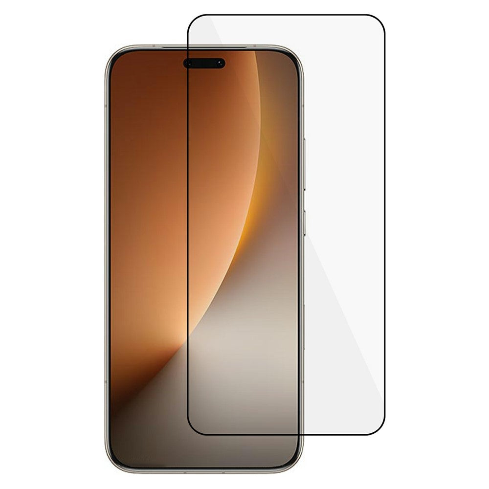 For Honor Magic8 Pro 5G Full Screen Protector Side Glue Silk Printing Tempered Glass Film Support Fingerprint Unlock