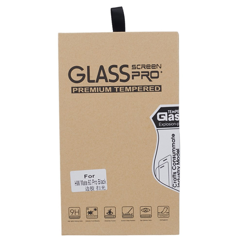 For Honor Magic8 Pro 5G Full Screen Protector Side Glue Silk Printing Tempered Glass Film Support Fingerprint Unlock