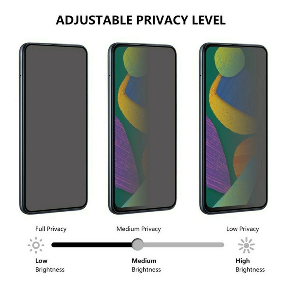For Honor Magic8 5G Privacy Screen Protector 180-Degree Anti-Spy Tempered Glass Full Coverage Film