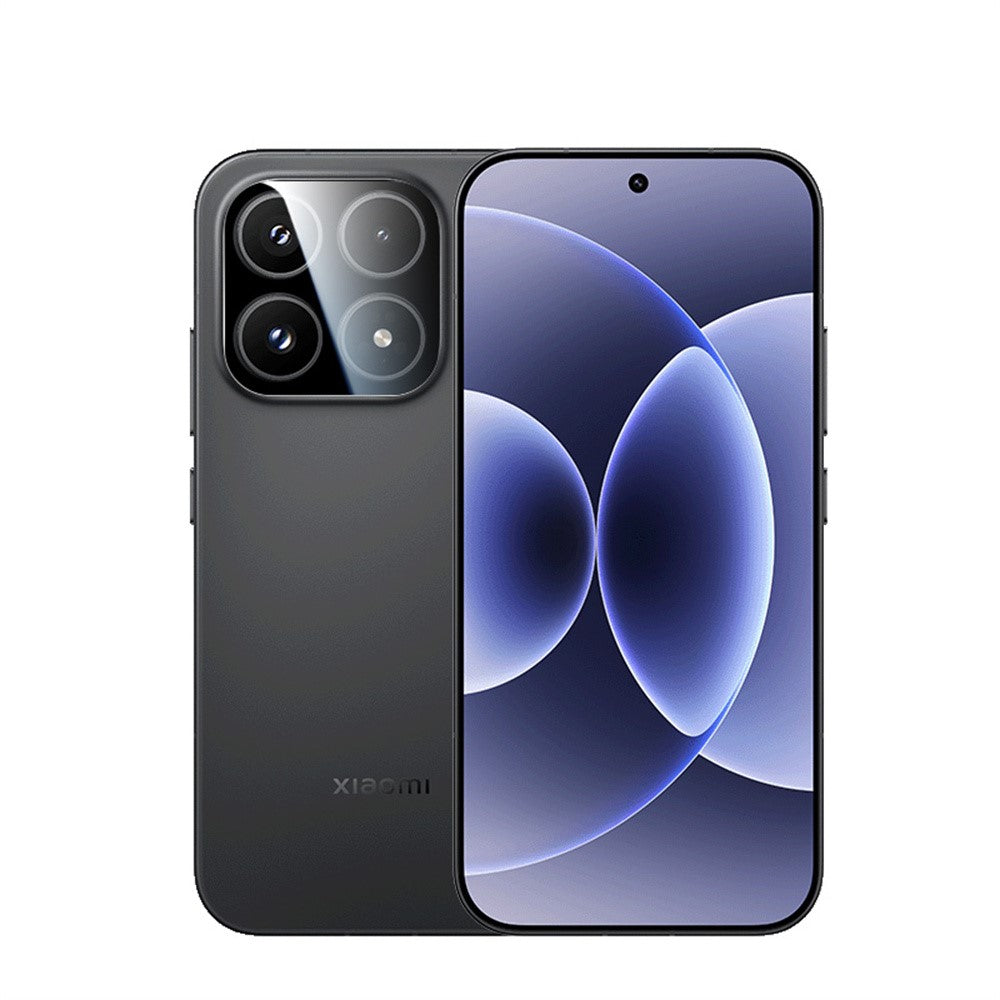 RURIHAI For Xiaomi 17 Full Coverage Camera Lens Protector High Aluminium-silicon Glass Silk Printing Lens Film