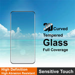 IMAK For Honor Magic8 Pro 5G Full Screen Protector 3D Curved Edge Side Glue Tempered Glass Film (Fingerprint Unlock)