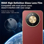 IMAK Full Coverage Camera Lens Protector for Honor Magic8 Lite 5G / X9d 5G / X70 5G Slim Tempered Glass Lens Film