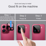 IMAK For Oppo Find X9 Pro 5G Camera Lens Protector Tempered Glass HD Clear Lens Film (Black Version)