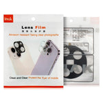 IMAK For Honor Magic8 5G Full Coverage Camera Lens Protector Tempered Glass HD Clear Lens Film (Black Version)