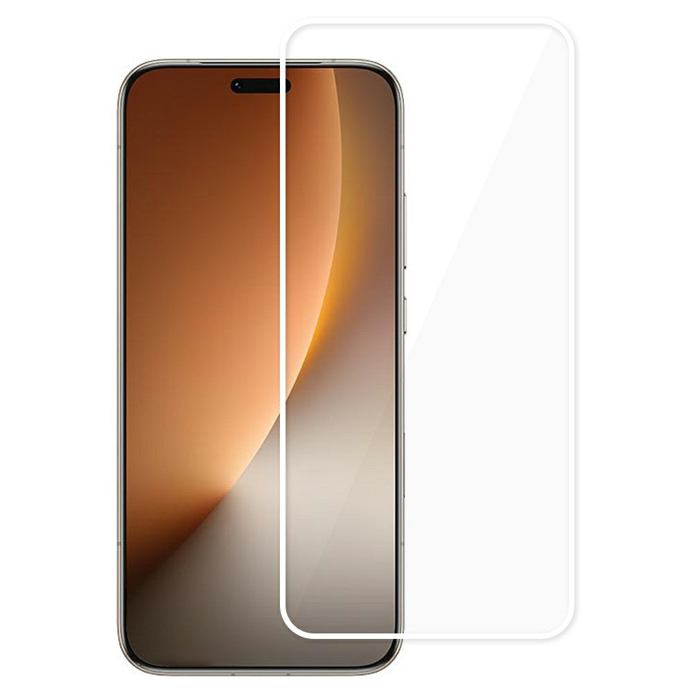 For Honor Magic8 Pro 5G Tempered Glass Full Screen Protector Black Edge Silk Printing Full Glue Screen Film (Fingerprint Unlock)